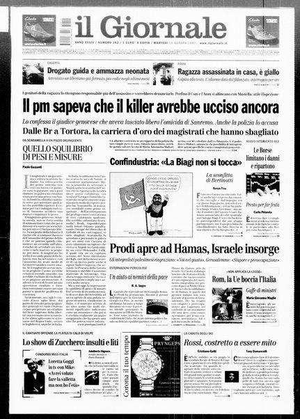 Il giornale : quotidiano del mattino